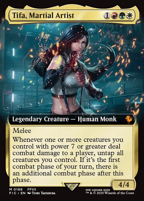 Tifa, Martial Artist – Final Fantasy Commander (FIC-188) Magic: The Gathering card | LC-REM-20260804-15543936319820-40df262f-e567-4be2-99e4-6b62e864d259