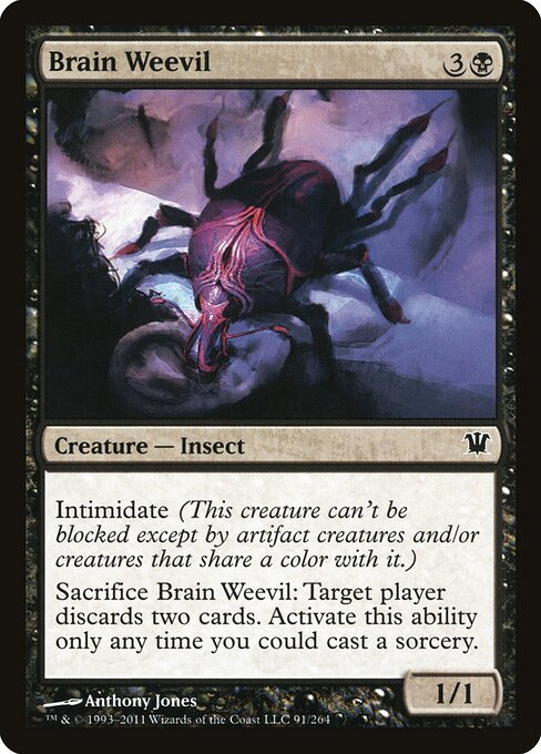 Brain Weevil – Innistrad (ISD-91) Magic: The Gathering card