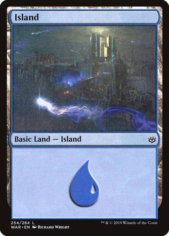 Island (V.2) - War of the Spark (Land) [WAR-254]