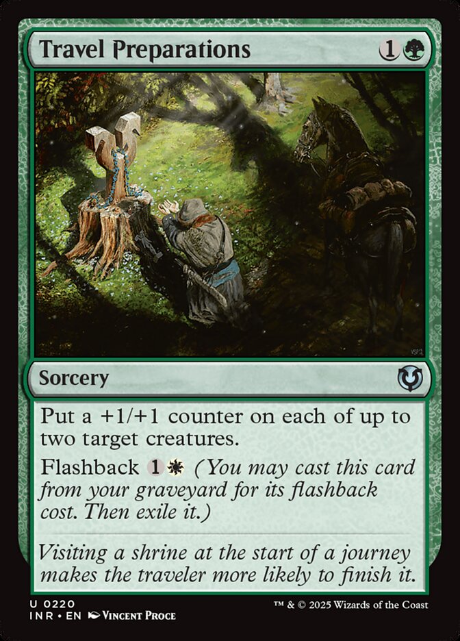 Magic-kaart Travel Preparations INR-220 uit Innistrad Remastered (Uncommon)