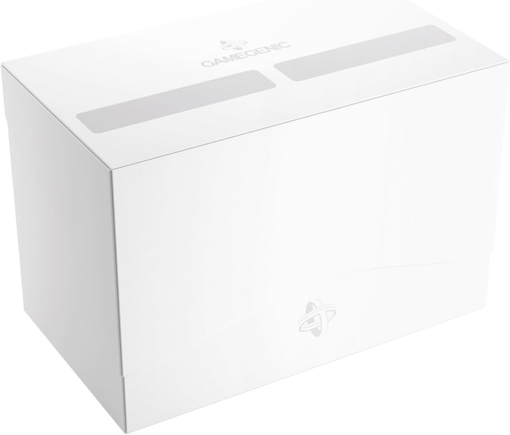 Gamegenic Double Deck Holder 200+ XL Deck Box (White)