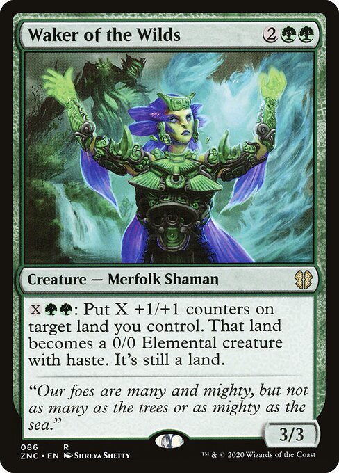 Waker of the Wilds – Zendikar Rising Commander (ZNC-86) Magic: The Gathering card | LC-REM-20260804-15339702288716-4124807b-15f9-46d7-8b0b-d4f1b3587d99 Image principale du produit
