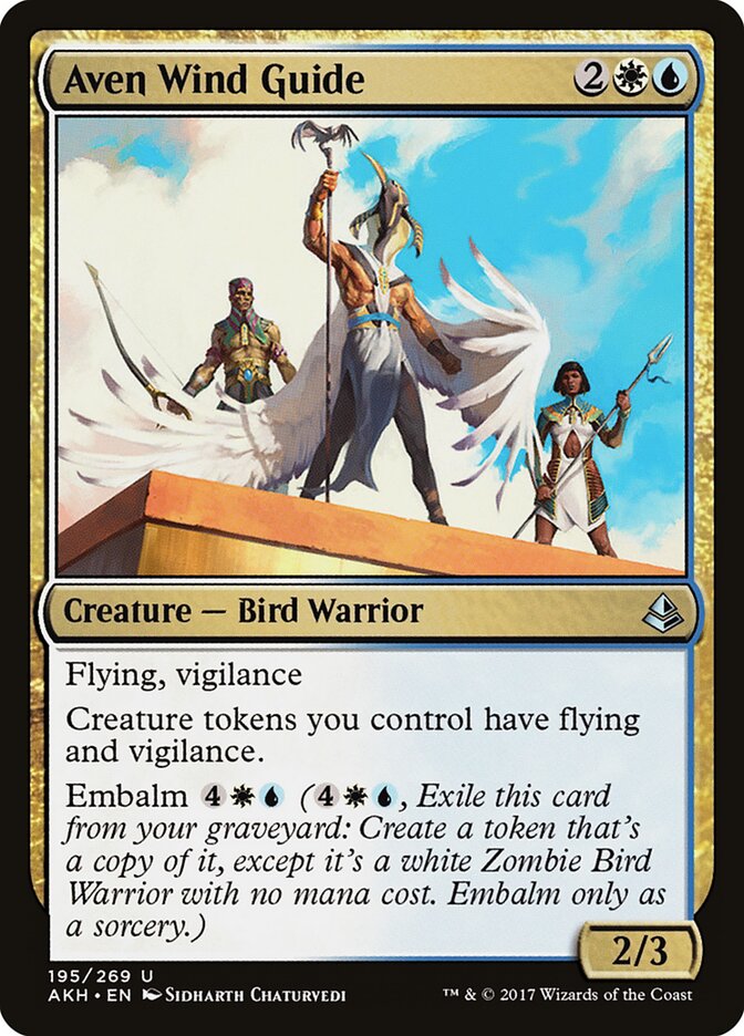 Aven Wind Guide - Amonkhet (Uncommon) [AKH-195] Imagen principal del producto