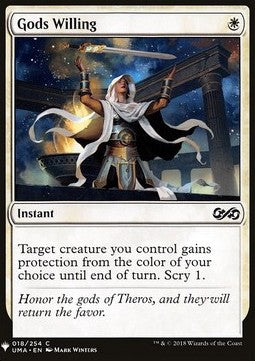 Gods Willing - Mystery Booster (Common) [MYS-18] Imagen principal del producto
