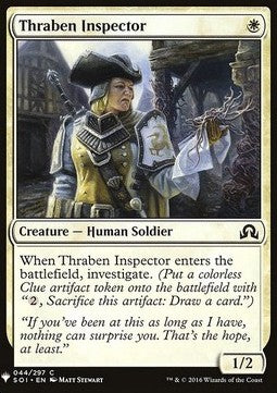 Thraben Inspector - Mystery Booster (Common) [MYS-44] Imagen principal del producto