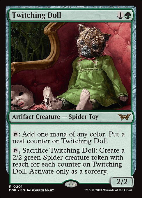 Twitching Doll – Duskmourn: House of Horror (DSK-201) Magic: The Gathering card | LC-REM-20260804-15523473457484-416c025b-e40e-4d95-a774-ba3961f43808