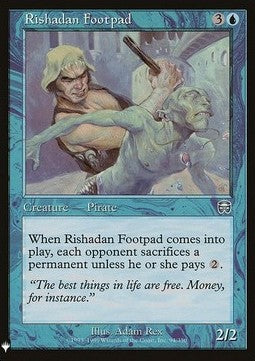 Rishadan Footpad - Mystery Booster (Uncommon) [MYS-94]