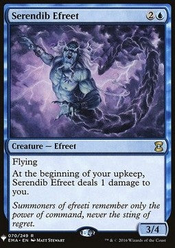 Serendib Efreet - Mystery Booster (Rare) [MYS-70] Imagen principal del producto