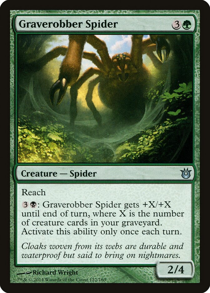 Graverobber Spider - Born of the Gods (Uncommon) [BNG-122]