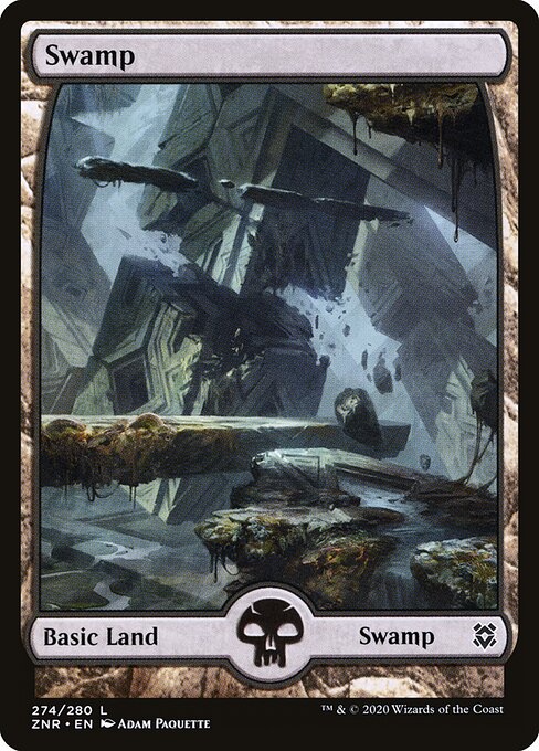 Swamp – Zendikar Rising (ZNR-274) Magic: The Gathering card | LC-REM-20260804-15765056618828-418335b2-398f-499e-92ad-8d21a5a5b69f Imagen principal del producto