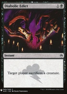 Diabolic Edict - Mystery Booster (Common) [MYS-85]