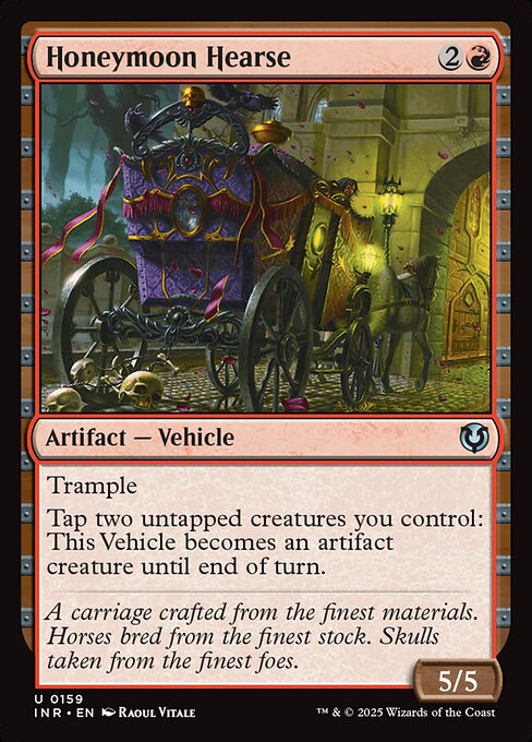 Honeymoon Hearse – Innistrad Remastered (INR-159) Magic: The Gathering card