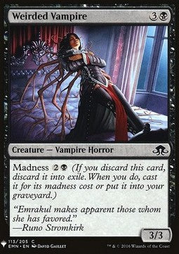 Weirded Vampire - Mystery Booster (Common) [MYS-113]
