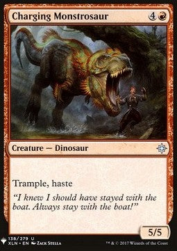 Charging Monstrosaur - Mystery Booster (Uncommon) [MYS-138]
