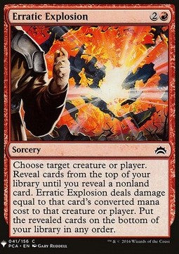 Erratic Explosion - Mystery Booster (Common) [MYS-41]