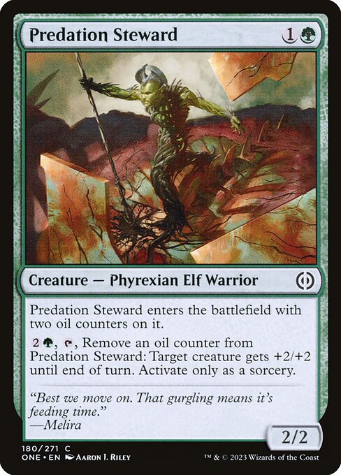 Predation Steward – Phyrexia: All Will Be One (ONE-180) Magic: The Gathering card | LC-REM-20260804-15711440240972-419fab07-f921-4eff-91e2-1974ae121077