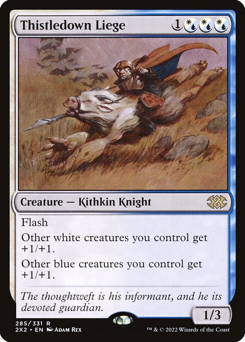 Thistledown Liege – Double Masters 2022 (2X2-285) Magic: The Gathering card | LC-REM-20260804-15339684823372-41a21a0c-fe3d-456b-a905-8d962c0b1e3c Immagine principale del prodotto