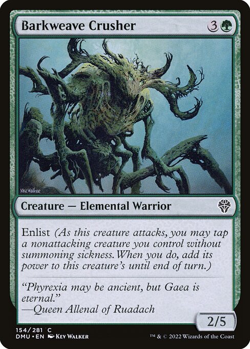 Barkweave Crusher – Dominaria United (DMU-154) Magic: The Gathering card Hauptbild
