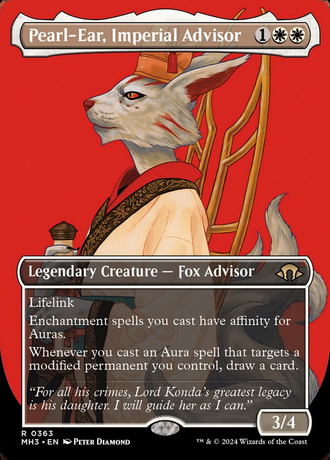 Magic-kaart Pearl-Ear, Imperial Advisor MH3-363 uit Modern Horizons 3 (Rare)