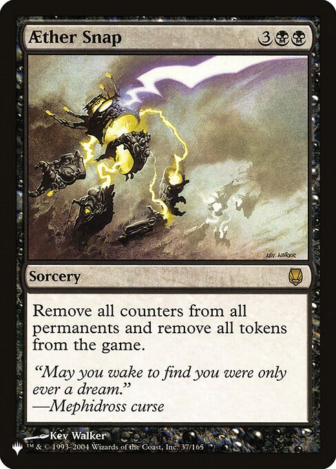 Aether Snap – The List (PLST-DST-37) Magic: The Gathering card | LC-REM-20260804-15150862467404-41f0bd4c-ecfd-402e-a7a6-5e48309ae80b