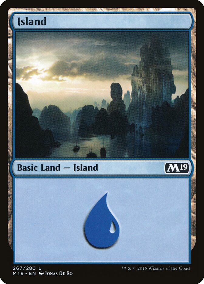 Island (V.3) - Core 2019 (Land) [M19-267] Imagen principal del producto