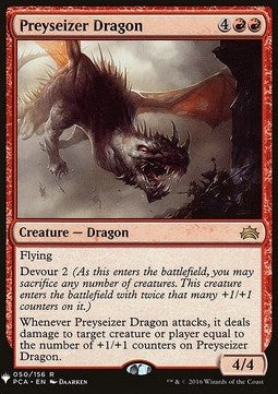 Preyseizer Dragon - Mystery Booster (Rare) [MYS-50] Imagen principal del producto