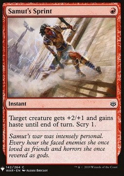 Samut's Sprint - Mystery Booster (Common) [MYS-142] Imagen principal del producto