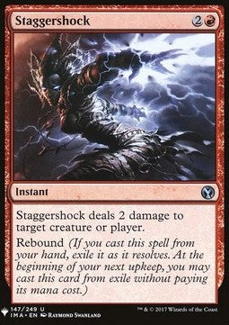 Staggershock - Mystery Booster (Uncommon) [MYS-147]