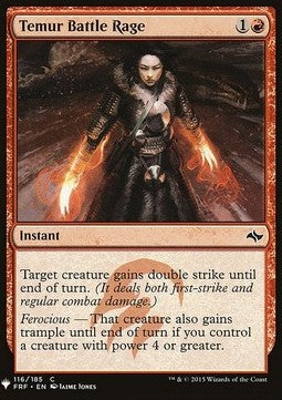 Temur Battle Rage - Mystery Booster (Common) [MYS-116]