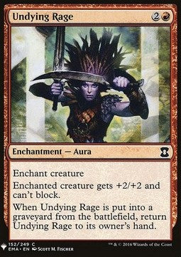 Undying Rage - Mystery Booster (Common) [MYS-152] Imagen principal del producto