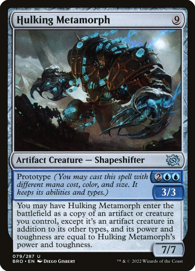 Hulking Metamorph - The Brothers' War (Uncommon) [BRO-79]