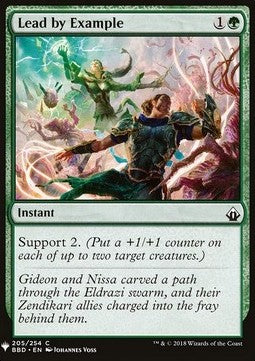 Lead by Example - Mystery Booster (Common) [MYS-205] Imagen principal del producto
