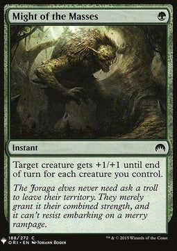 Might of the Masses - Mystery Booster (Common) [MYS-188] Imagen principal del producto
