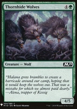 Thornhide Wolves - Mystery Booster (Common) [MYS-204]