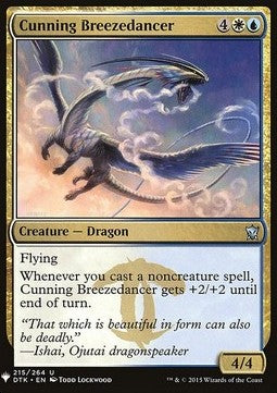 Cunning Breezedancer - Mystery Booster (Uncommon) [MYS-215]
