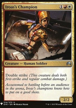 Iroas's Champion - Mystery Booster (Uncommon) [MYS-214] Imagen principal del producto