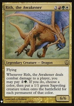 Rith, the Awakener - Mystery Booster (Rare) [MYS-48] Imagen principal del producto