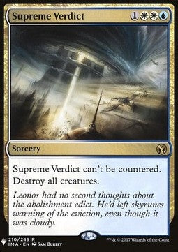 Supreme Verdict - Mystery Booster (Rare) [MYS-210]