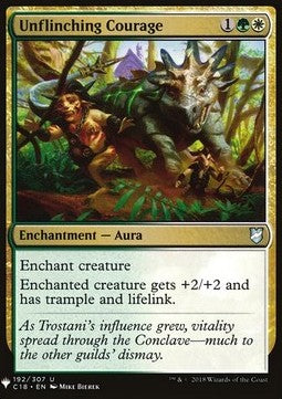 Unflinching Courage - Mystery Booster (Uncommon) [MYS-192] Main image