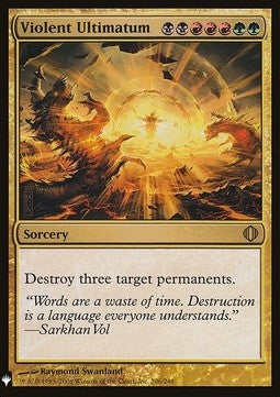 Violent Ultimatum - Mystery Booster (Rare) [MYS-206] Main image