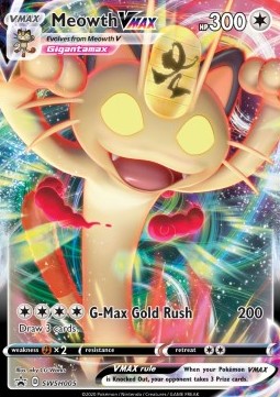 Meowth VMAX - SWSH Black Star Promos (Promo) [SWSH-005] Imagen principal del producto