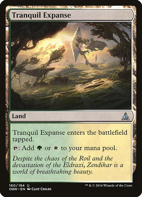 Tranquil Expanse – Oath of the Gatewatch (OGW-180) Magic: The Gathering card | LC-REM-20260804-15150695514444-42787d2b-3f9d-4c29-9ece-e65544eb1340