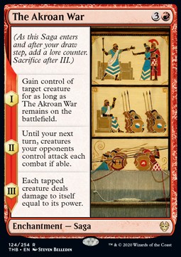 The Akroan War - Theros Beyond Death (Rare) [THB-124] Hover Image