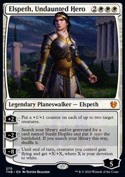 Elspeth, Undaunted Hero - Theros Beyond Death: Extras (Mythic) [XTHB-270] Imagen principal del producto