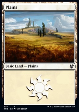 Plains (V.1) - Theros Beyond Death: Extras (Land) [XTHB-278] Imagen principal del producto