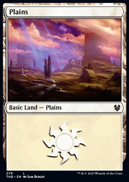 Plains (V.2) - Theros Beyond Death: Extras (Land) [XTHB-279] Imagen principal del producto