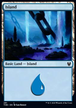 Island (V.2) - Theros Beyond Death: Extras (Land) [XTHB-281] Imagen principal del producto