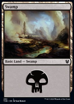 Swamp (V.1) - Theros Beyond Death: Extras (Land) [XTHB-282] Imagen principal del producto