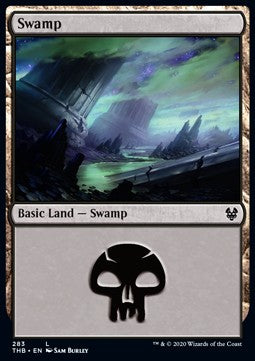 Swamp (V.2) - Theros Beyond Death: Extras (Land) [XTHB-283] Imagen principal del producto