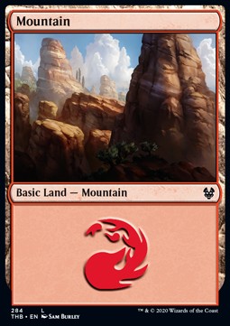 Mountain (V.1) - Theros Beyond Death: Extras (Land) [XTHB-284] Imagen principal del producto